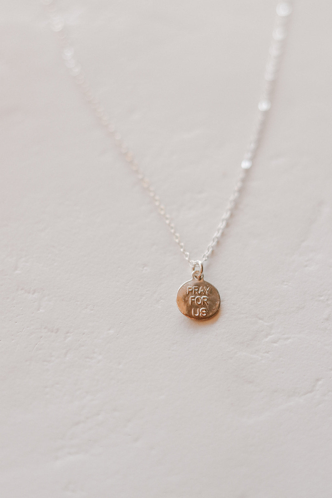 Little Saint Therese Necklace in Sterling Silver