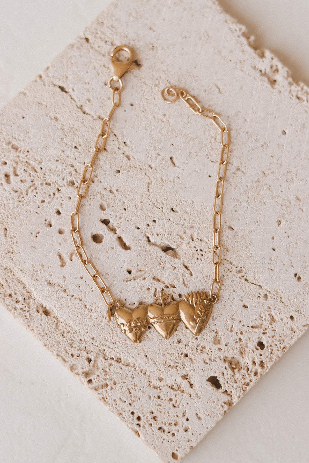 Holy Family Hearts® Bracelet - Paperclip