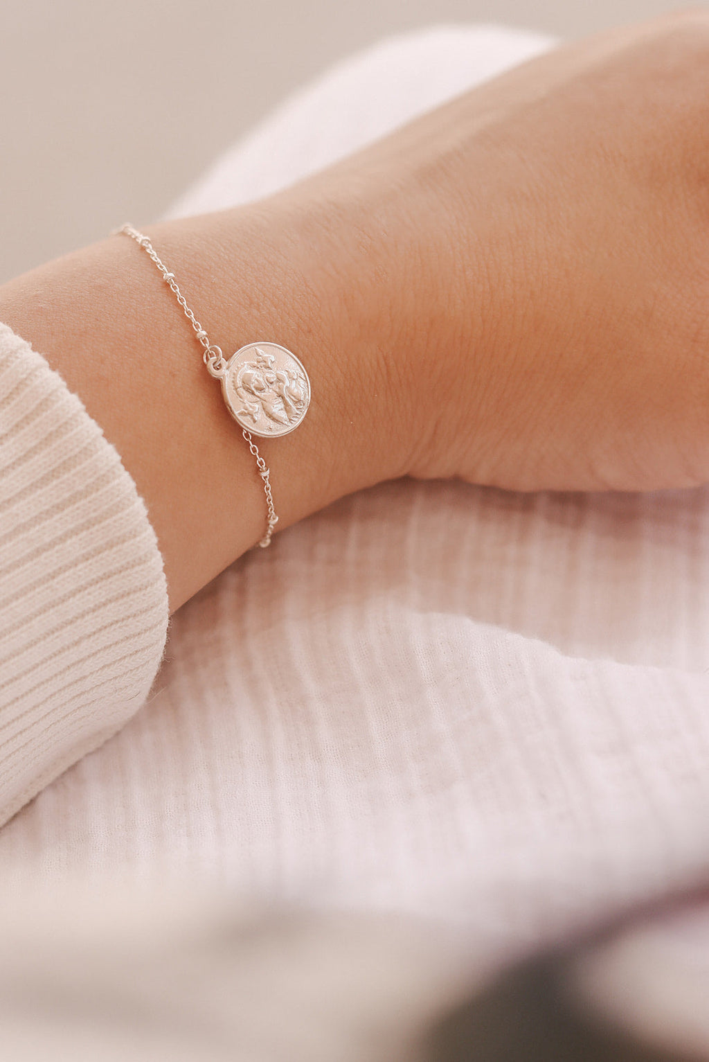 Our Lady of Perpetual Help Bracelet Sterling Silver