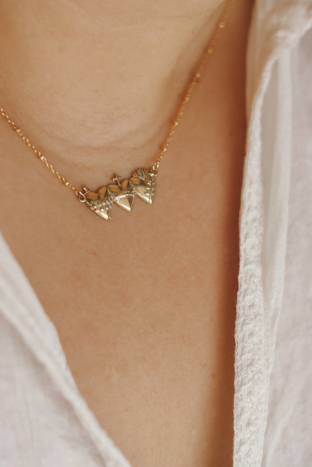 Holy Family Hearts® Necklace