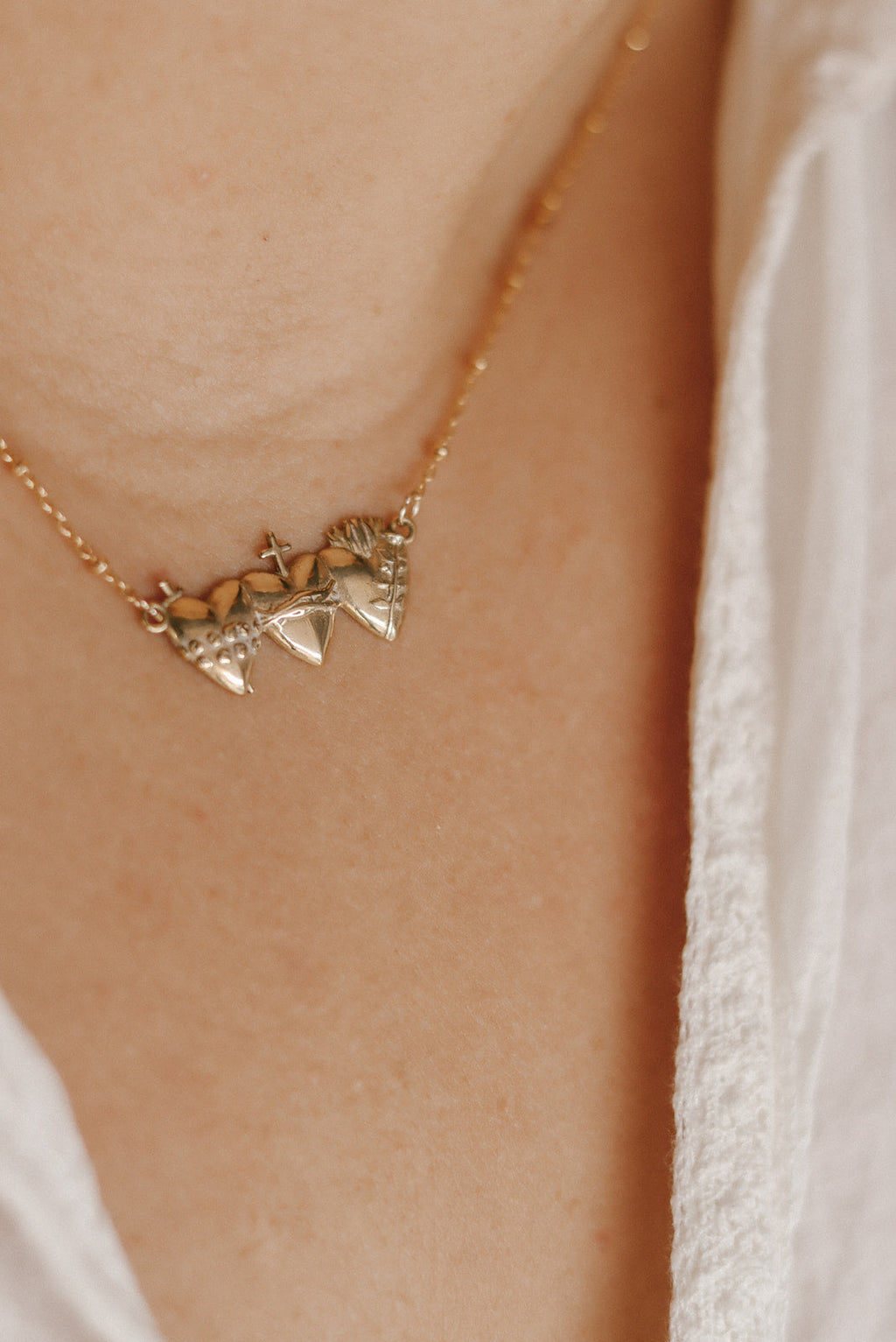 Holy Family Hearts® Necklace