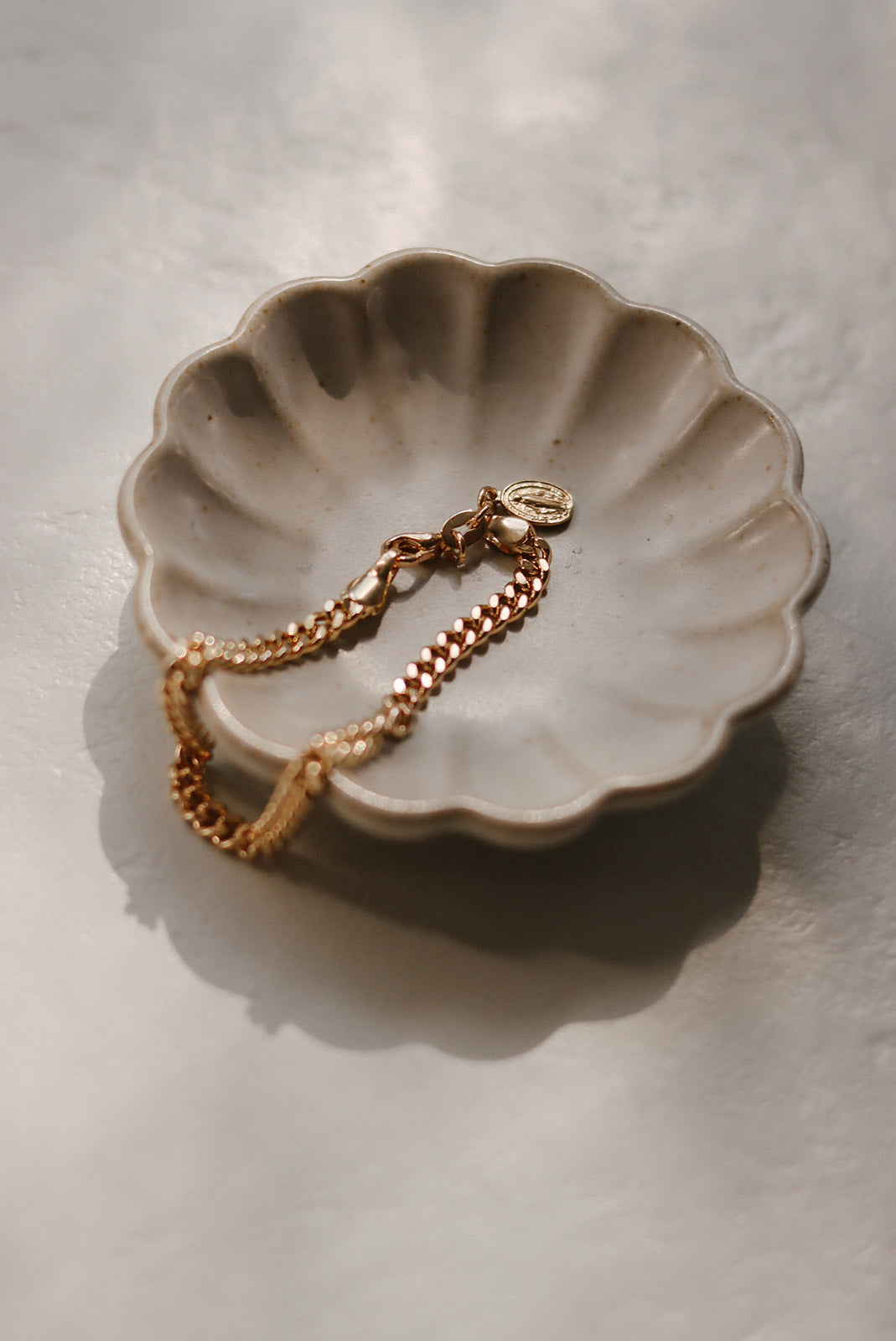 Miraculous Medal Link Bracelet