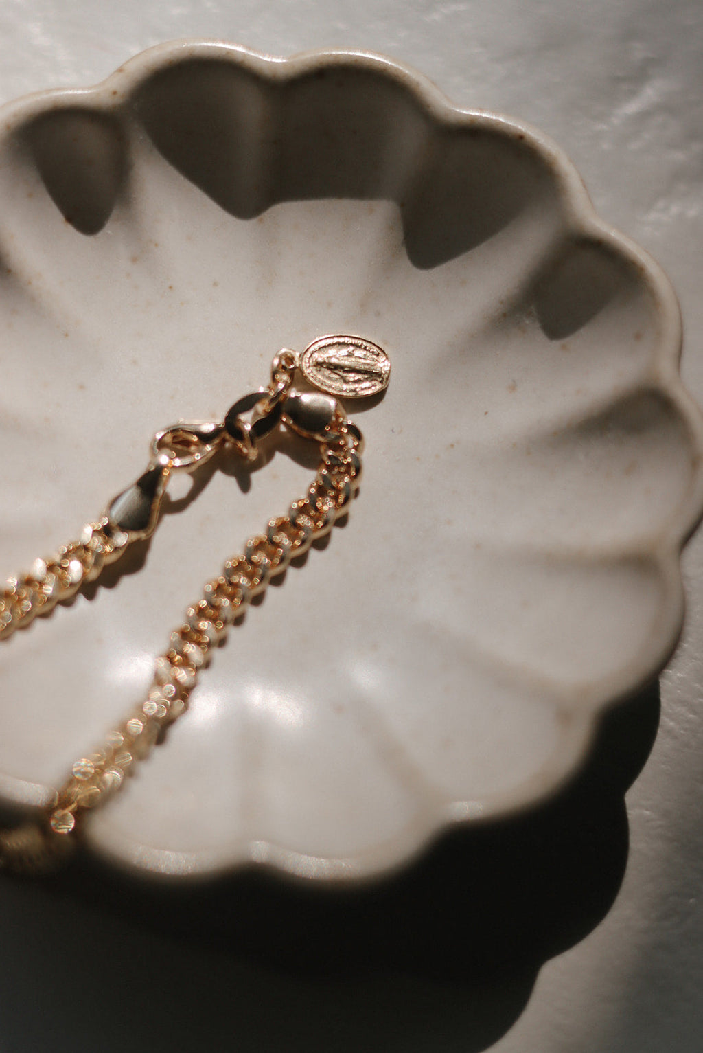 Miraculous Medal Link Bracelet
