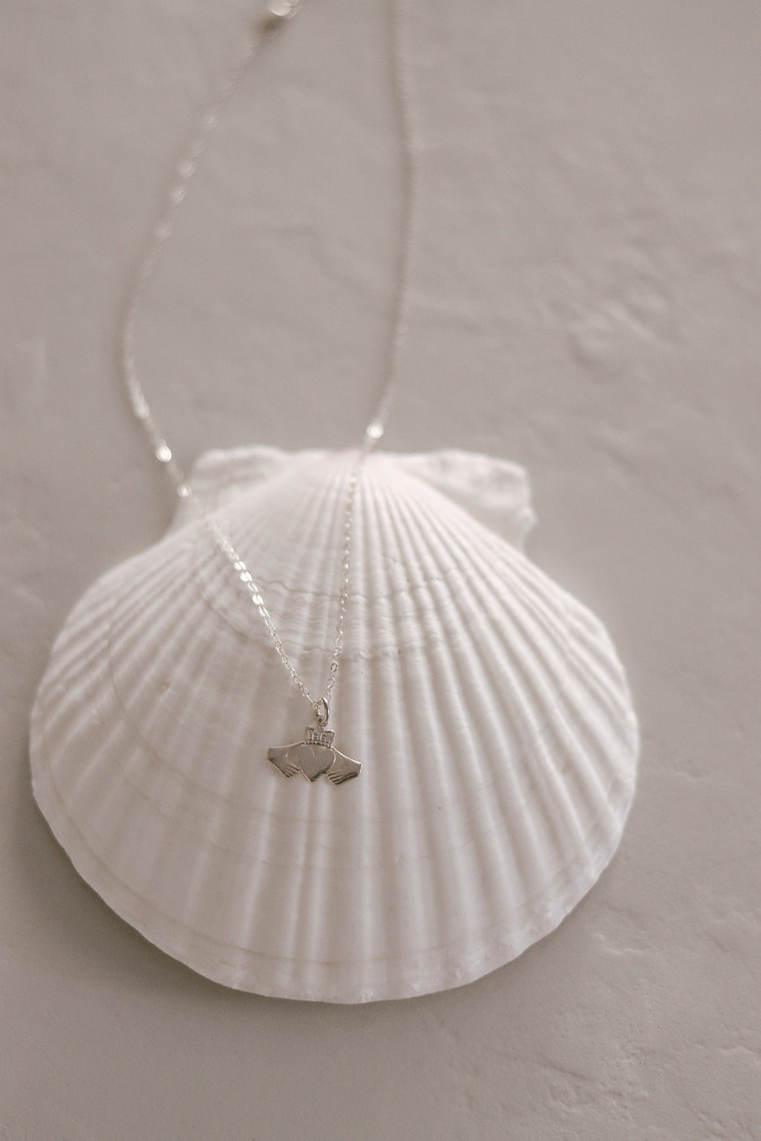 Claddagh Necklace in Silver