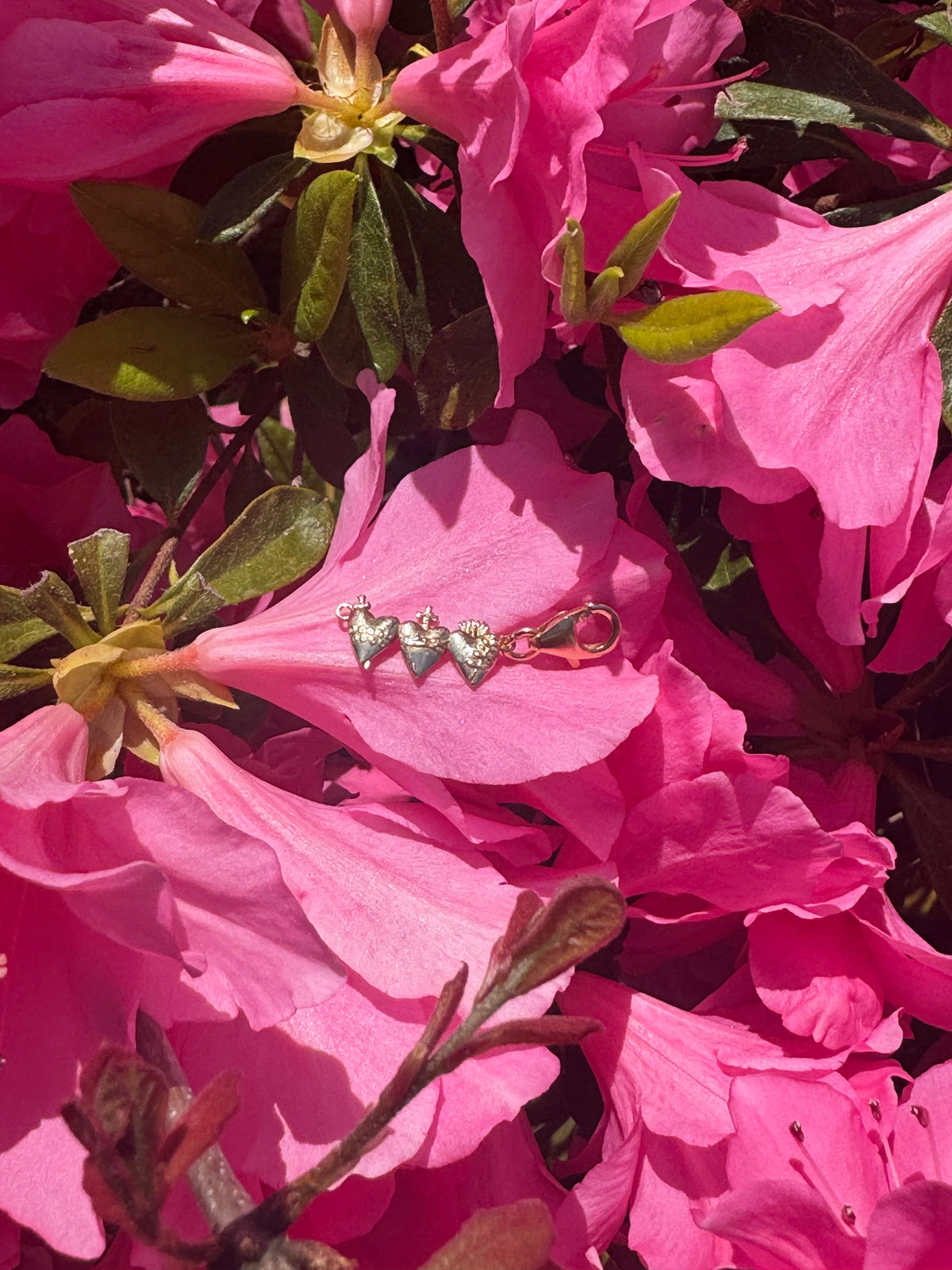 Tiny Holy Family Hearts® Jewelry & Clasp