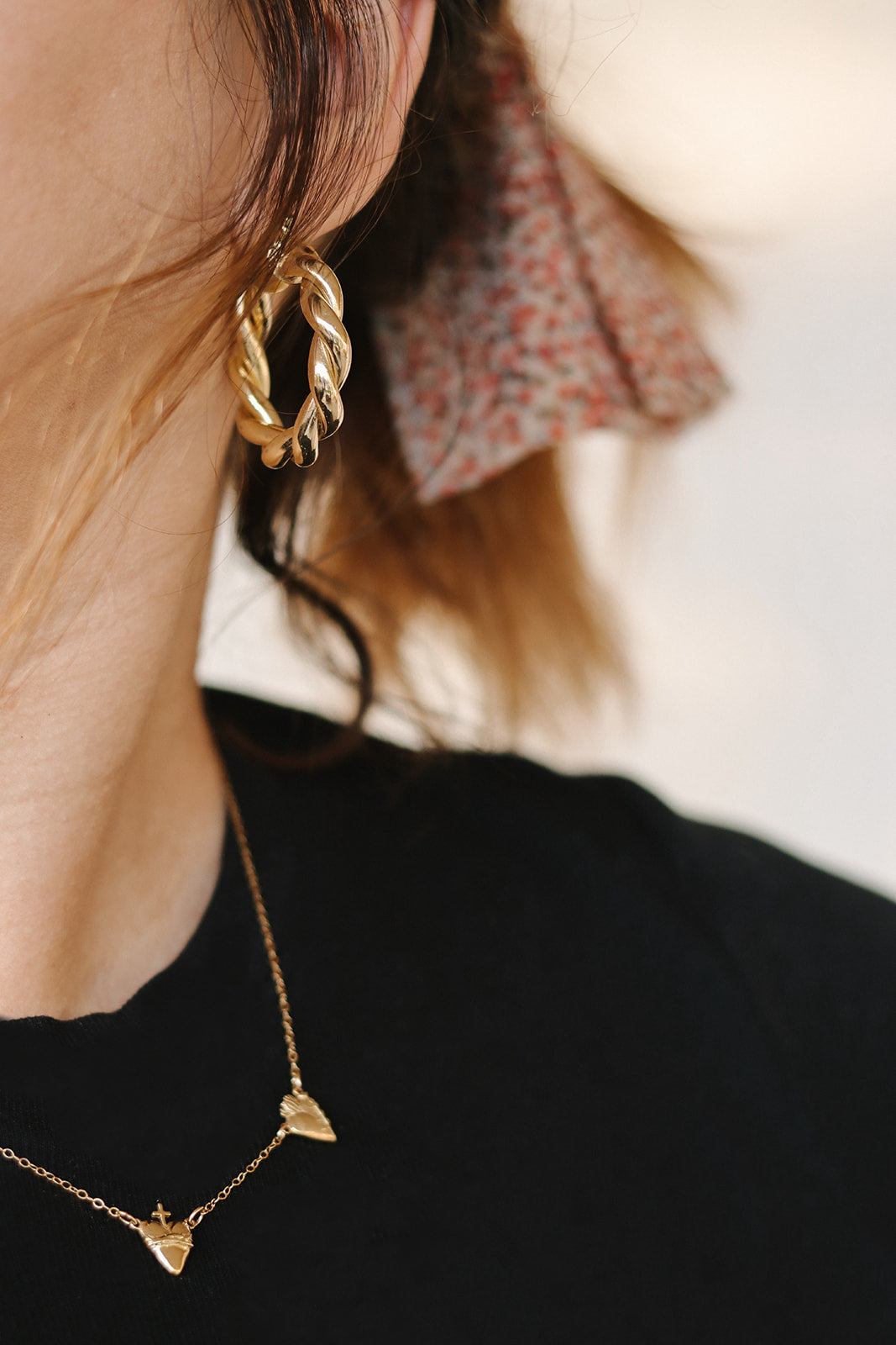 Three Hearts Necklace