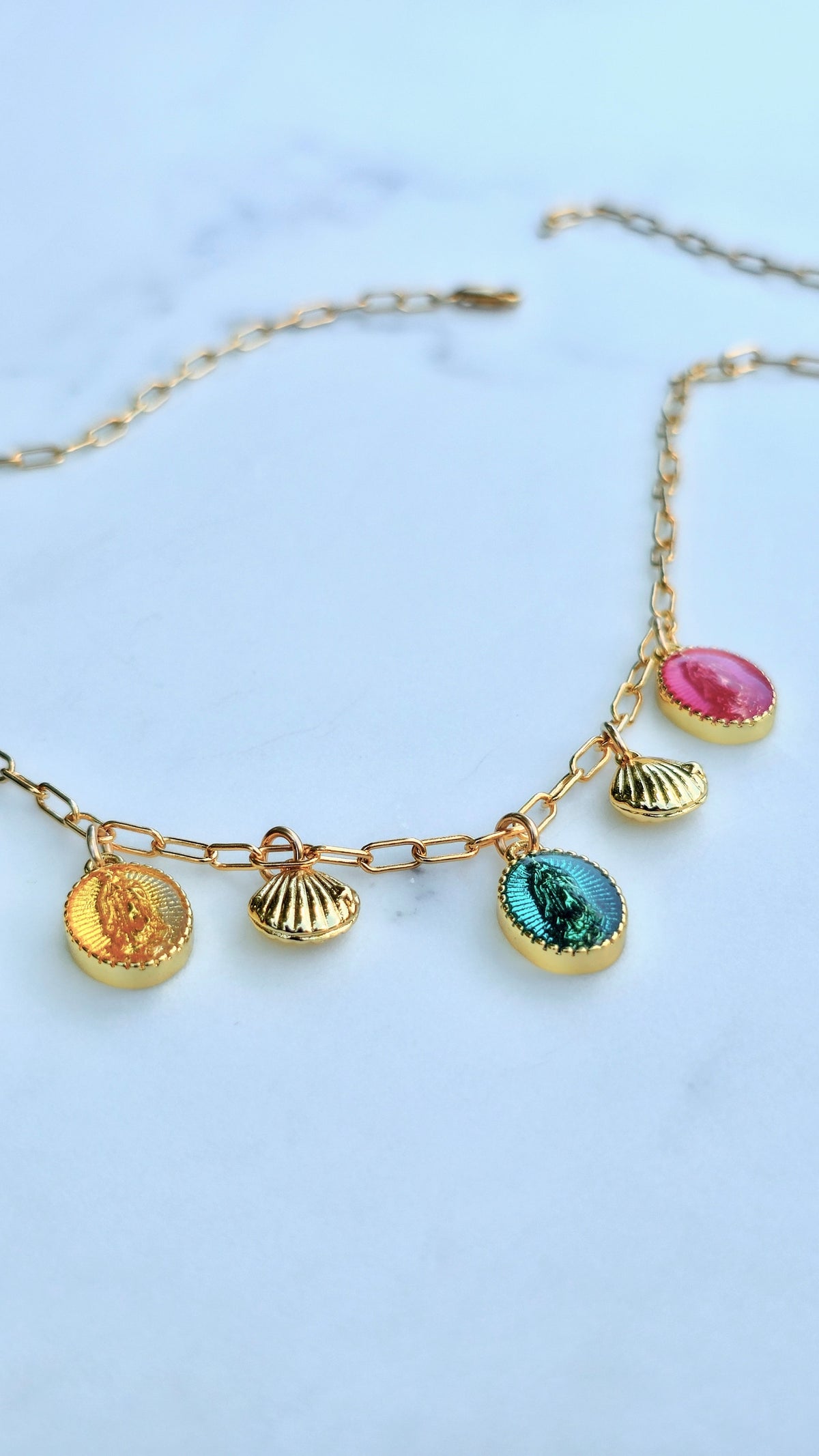 Guadalupe Charm Necklace