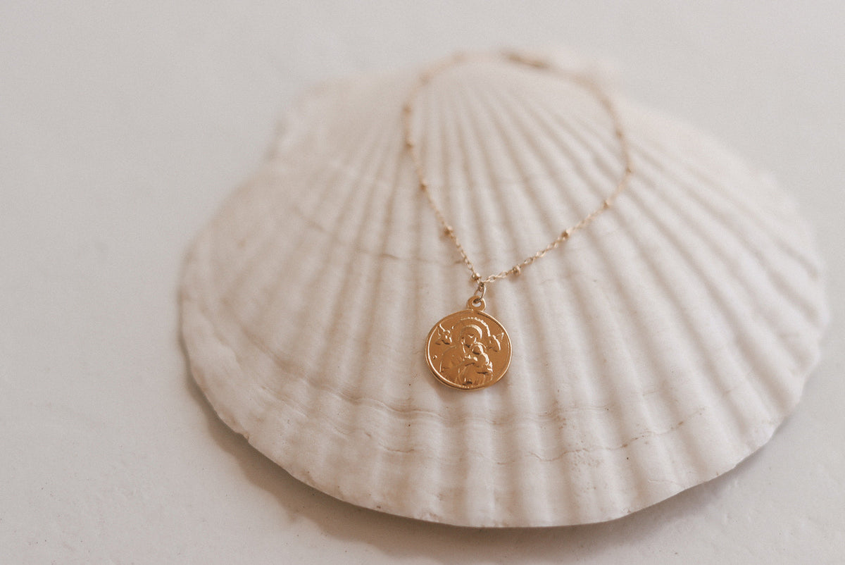 Our Lady of Perpetual Help Bracelet Gold Vermeil