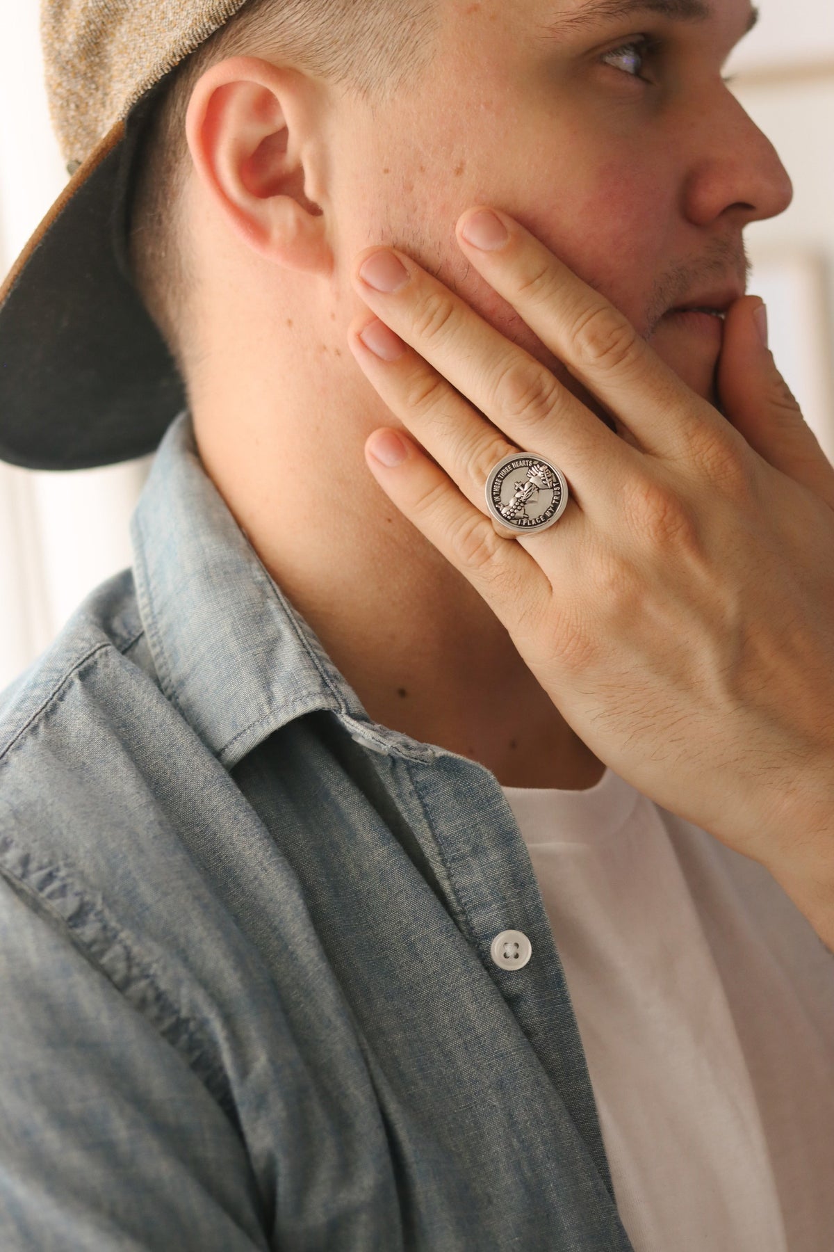 Holy Family Hearts® Signet Ring