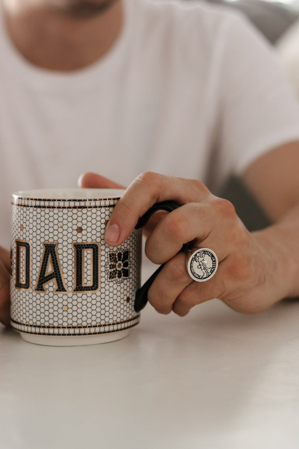 Holy Family Hearts® Signet Ring