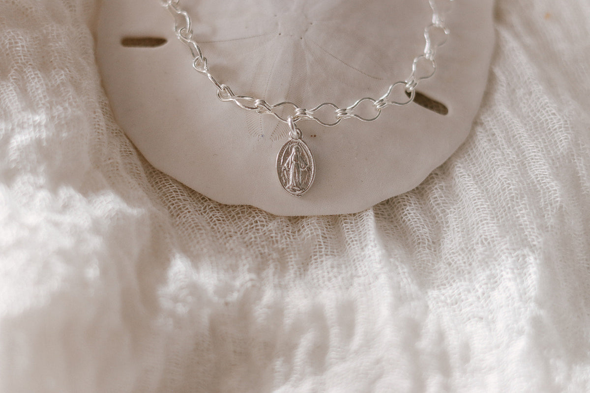 Marian Consecration Bracelet in Sterling Silver