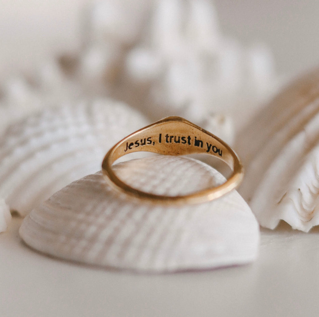 Ocean of Mercy® Ring in 14k Gold
