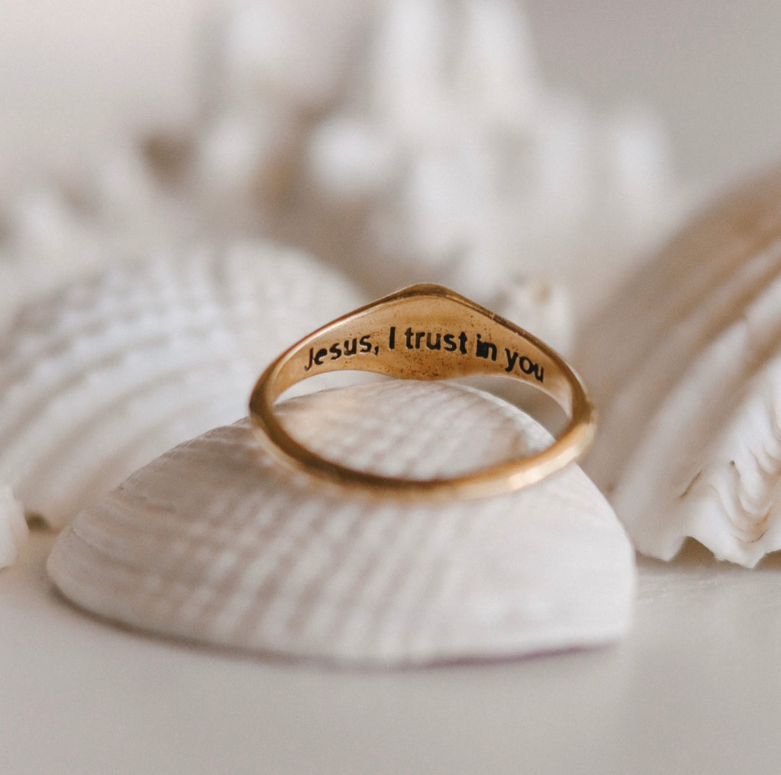 Ocean of Mercy® Ring in 14k Gold
