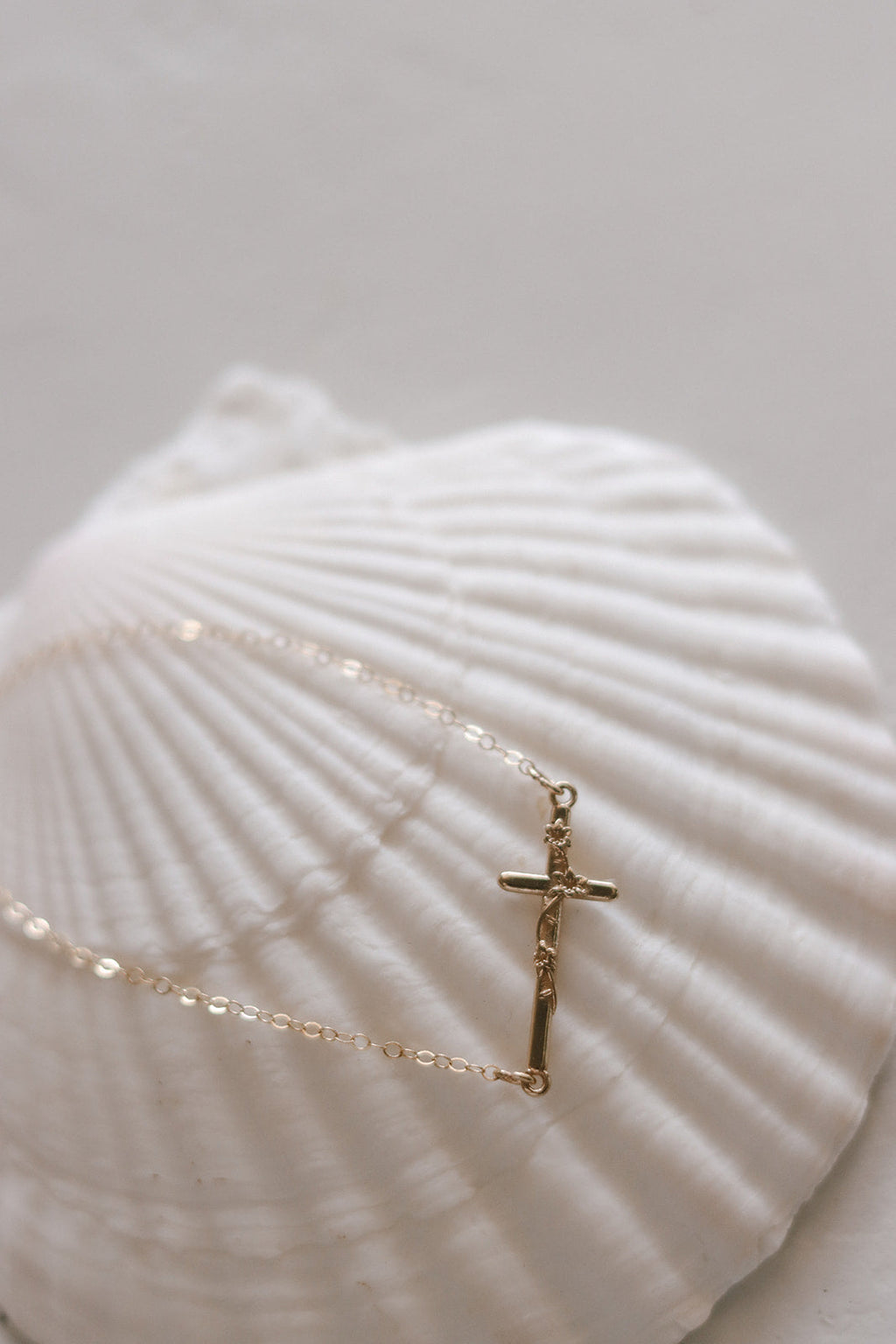 St. Joseph Lily Cross Bracelet *Made to Order*
