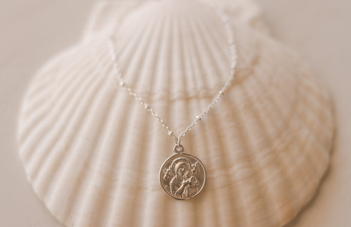 Our Lady of Perpetual Help Bracelet Sterling Silver