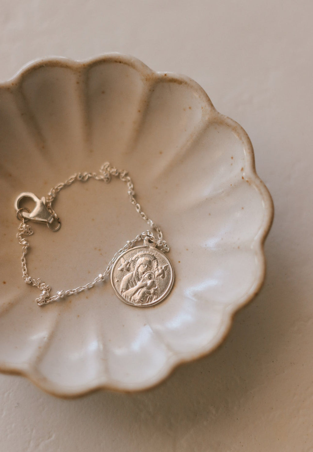 Our Lady of Perpetual Help Bracelet Sterling Silver