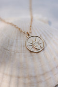 Star of The Sea Necklace on Paperclip