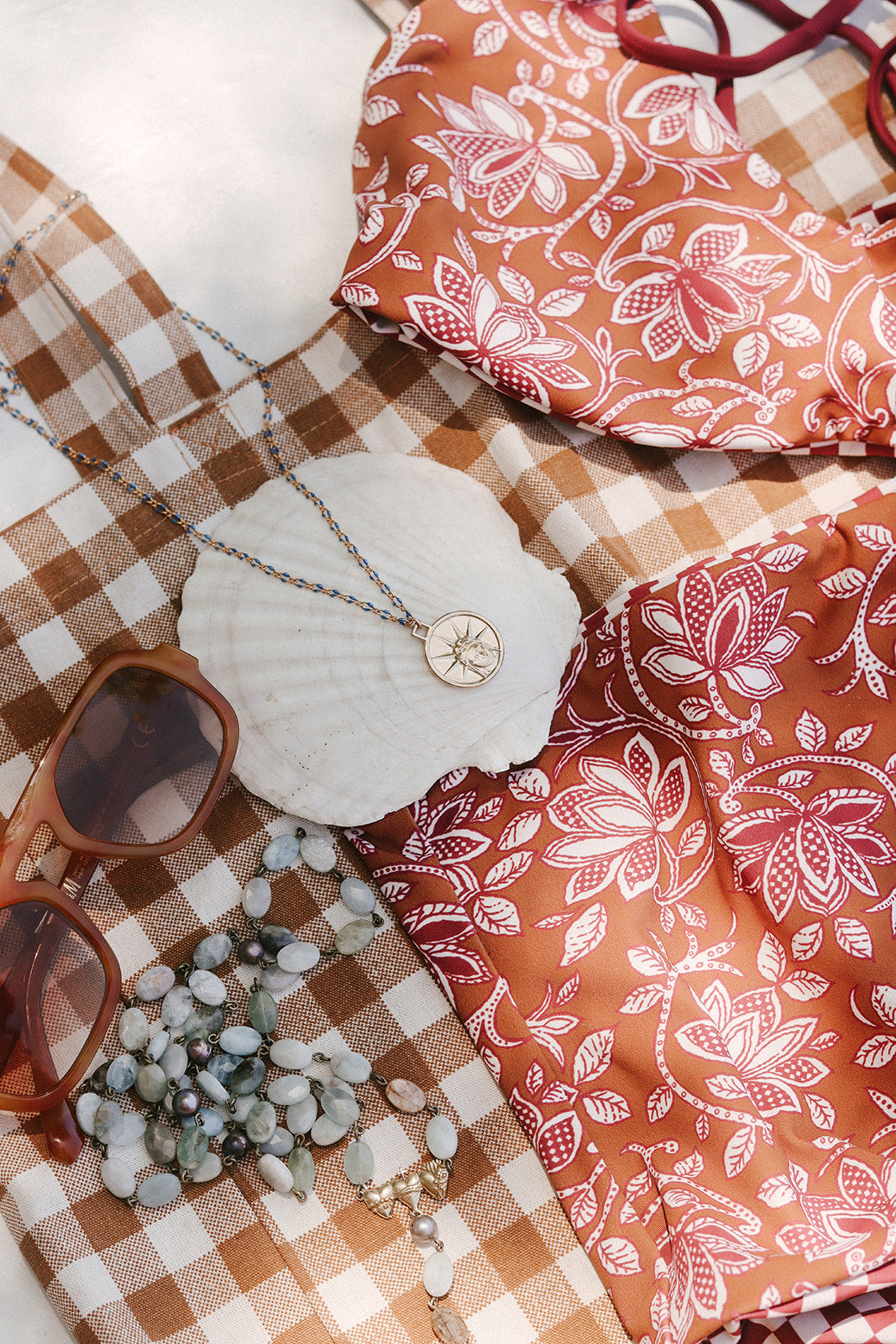 Star of the Sea Necklace with Grotto Chain