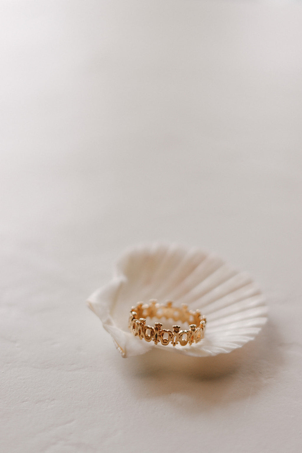 Maria Auspice Ring in 14K Gold