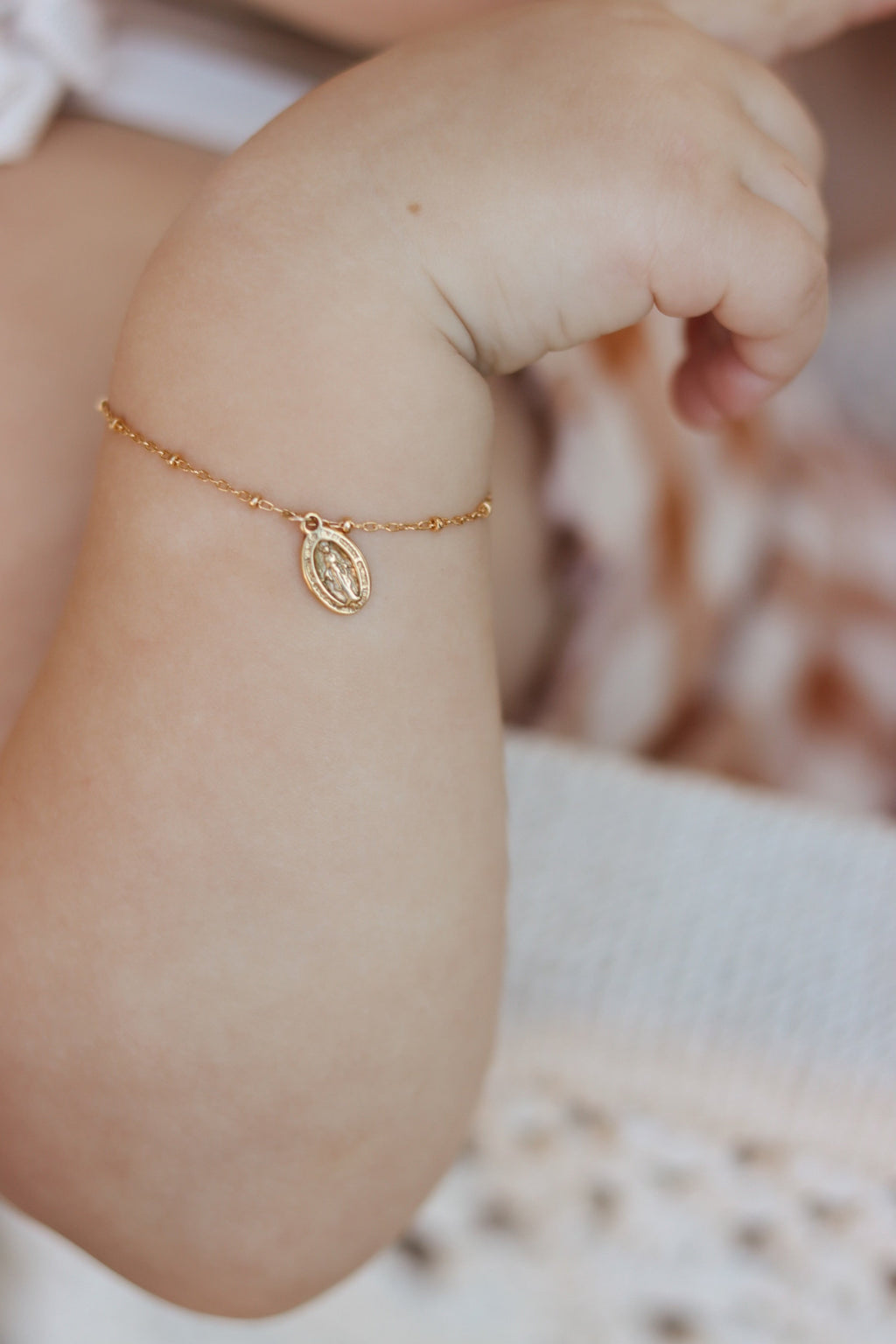 Little Miraculous Medal Bracelet