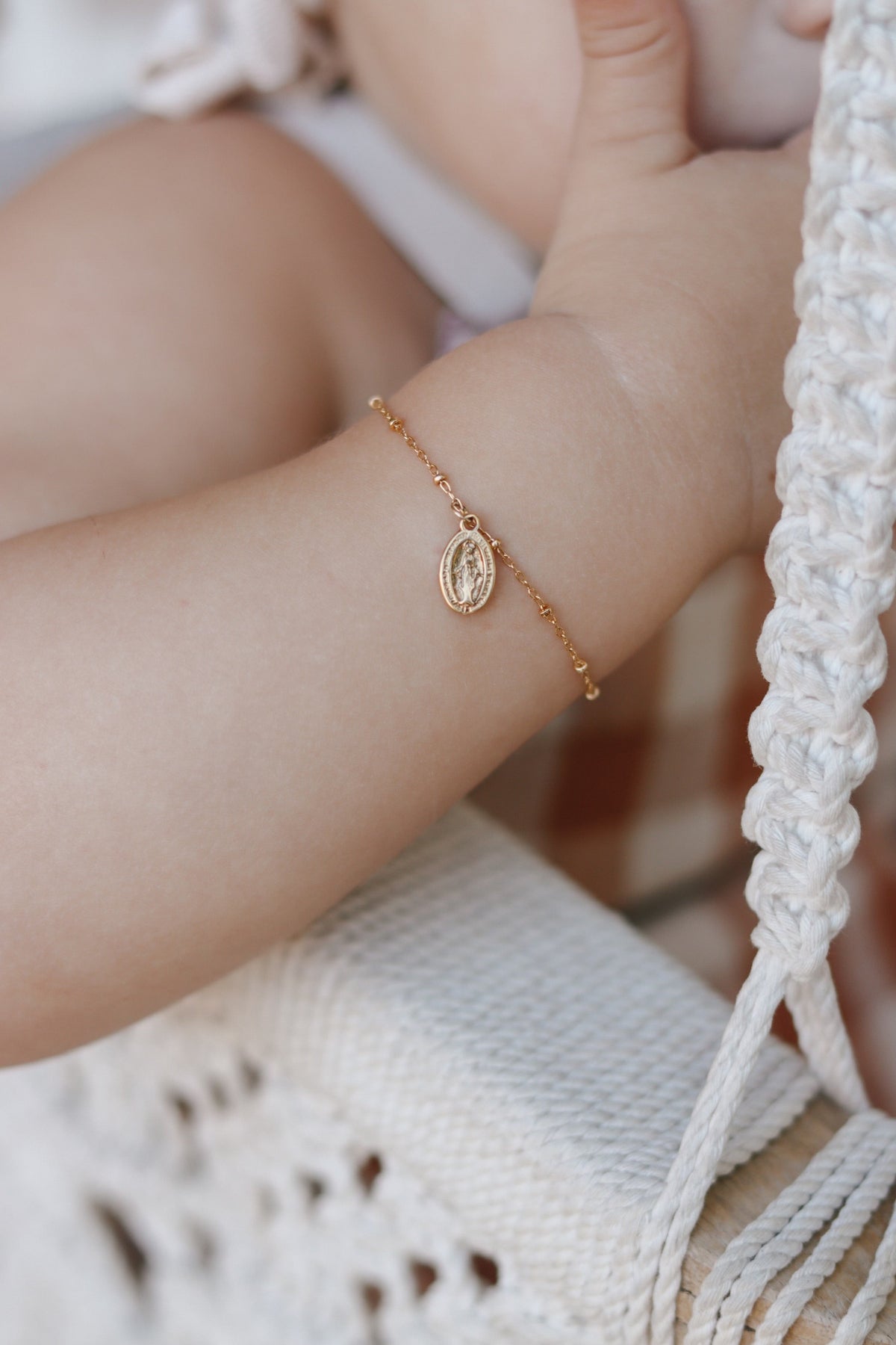 Miraculous Medal Bracelet Set | Mommy and Me