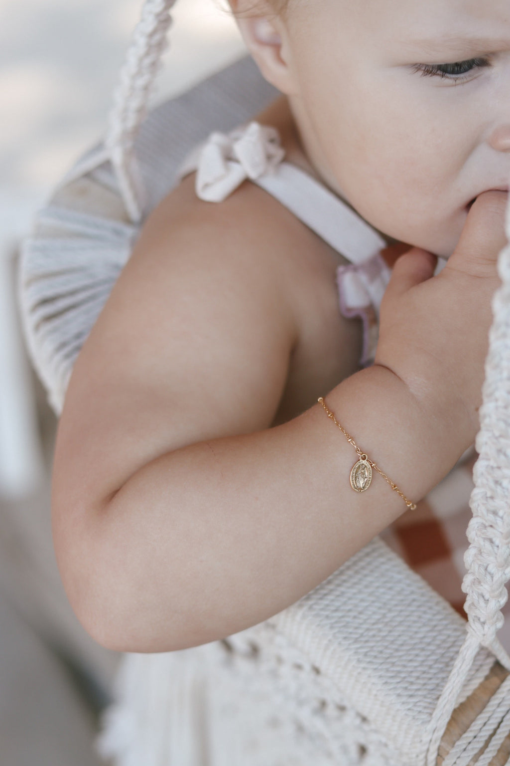 Miraculous Medal Bracelet Set | Mommy and Me