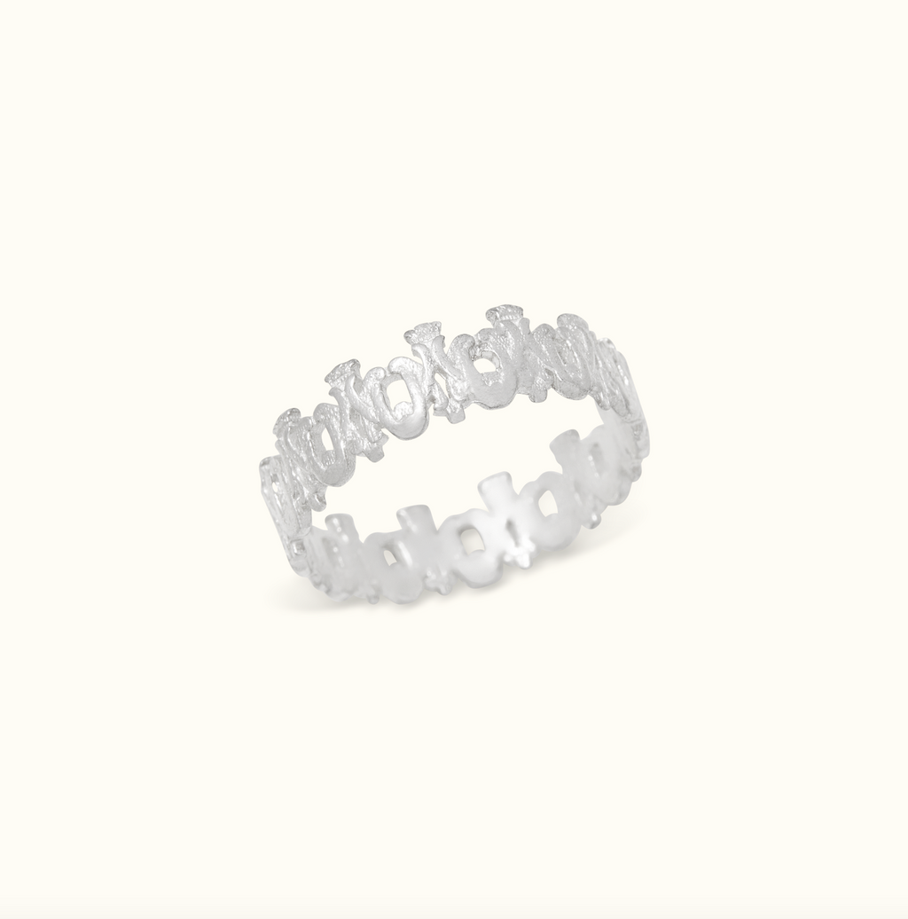 Maria Auspice Ring in Sterling Silver