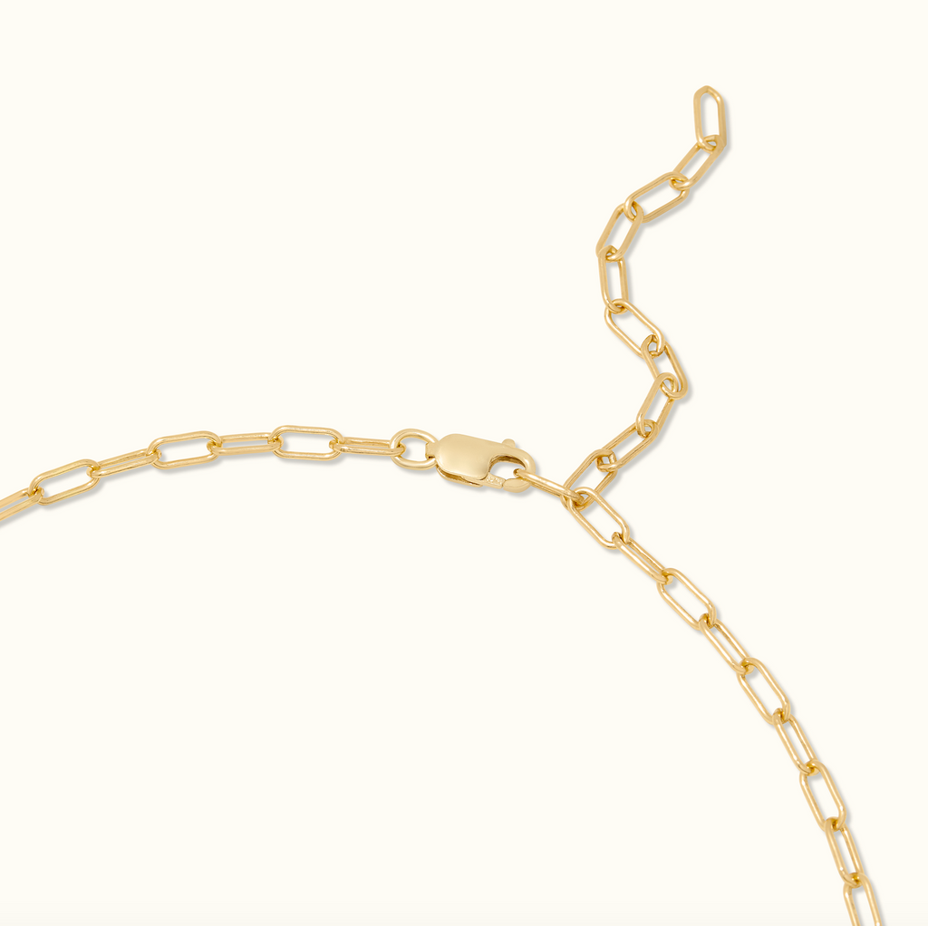 Holy Family Hearts® Paperclip Necklace