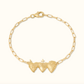 Holy Family Hearts® Bracelet - Paperclip