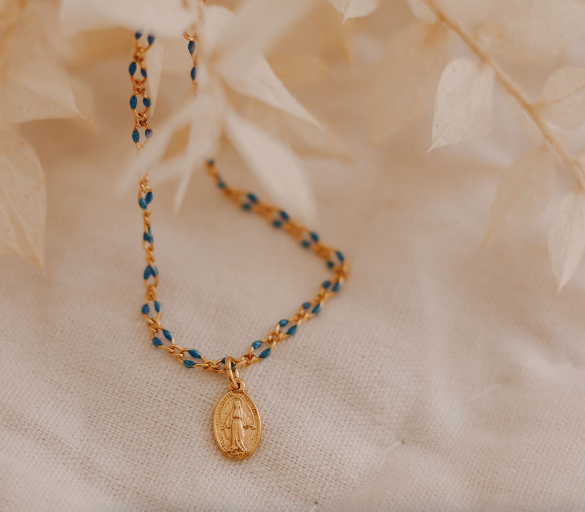 Mary’s Grotto Miraculous Medal Bracelet