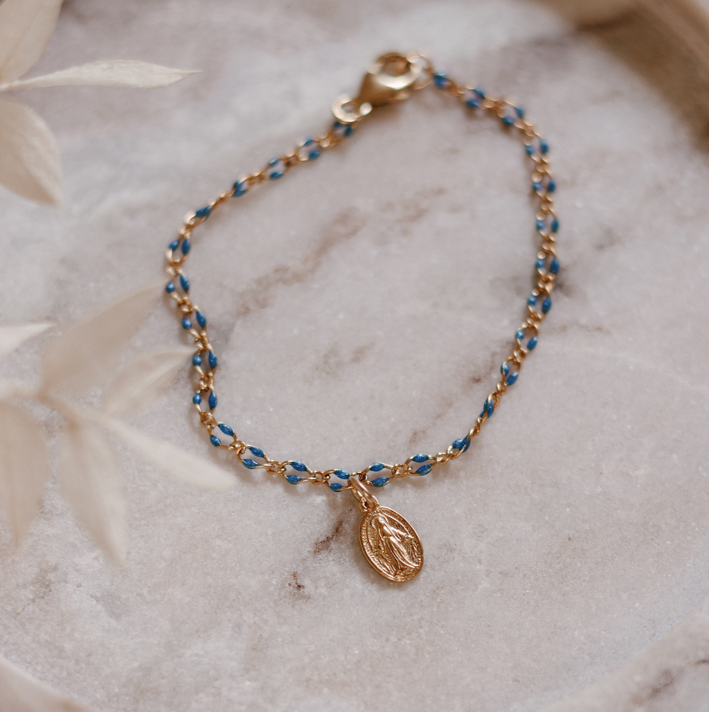 Mary’s Grotto Miraculous Medal Bracelet