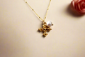 Coptic Cross & Pearl Necklace