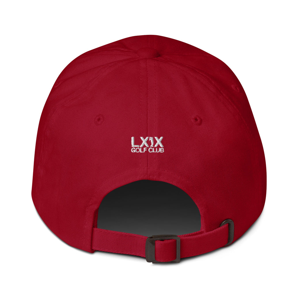 Upside Down Golf Dad Hat — Adjustable Cotton Golf Cap