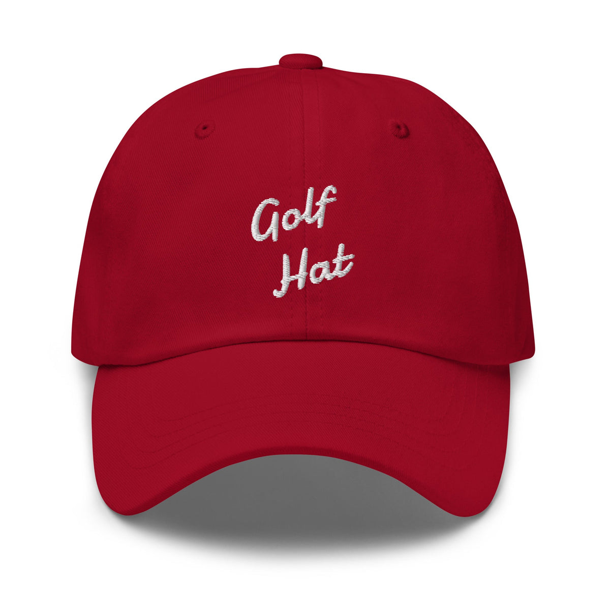 Golf Dad Hat — Low-Profile Cotton Golf Cap