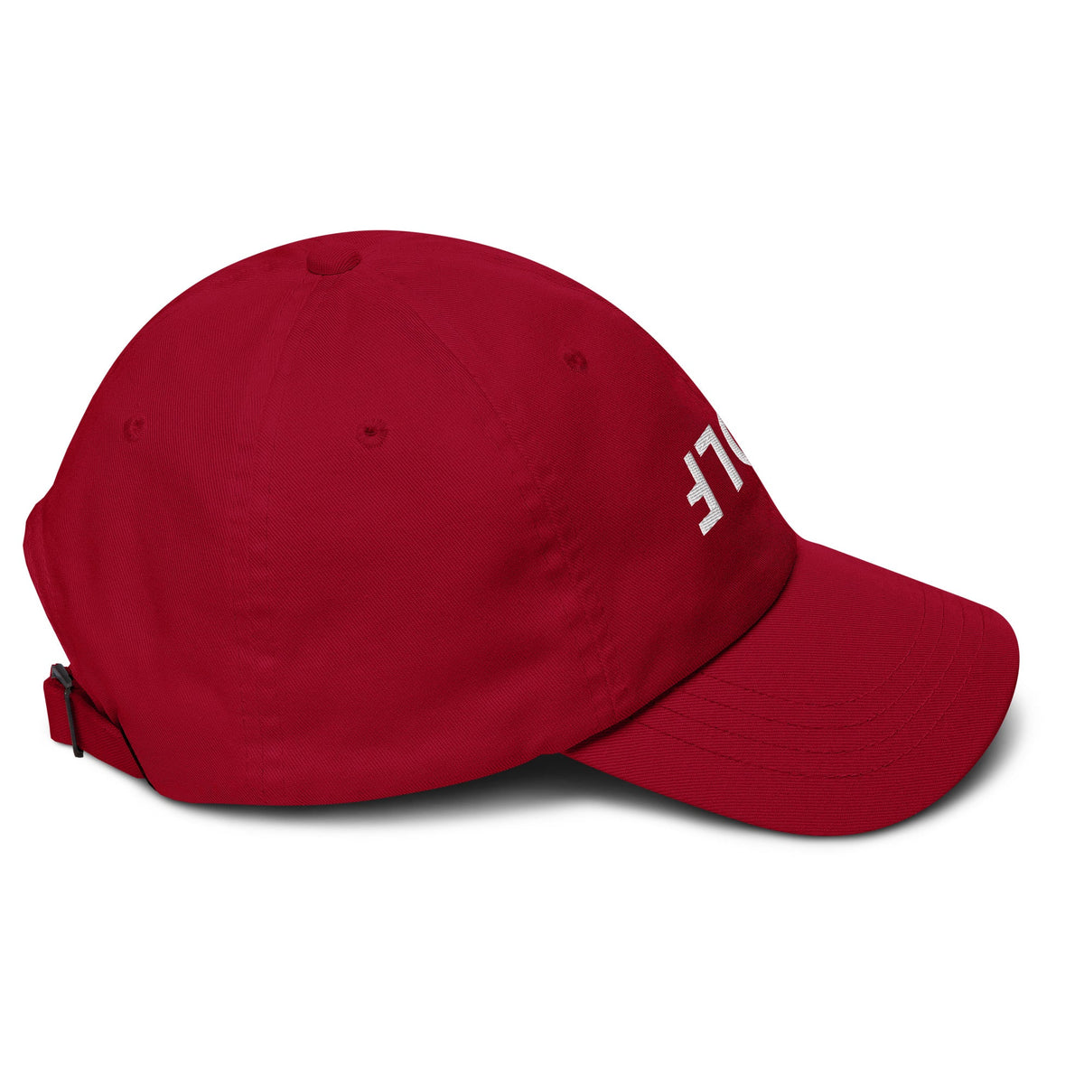Upside Down Golf Dad Hat — Adjustable Cotton Golf Cap