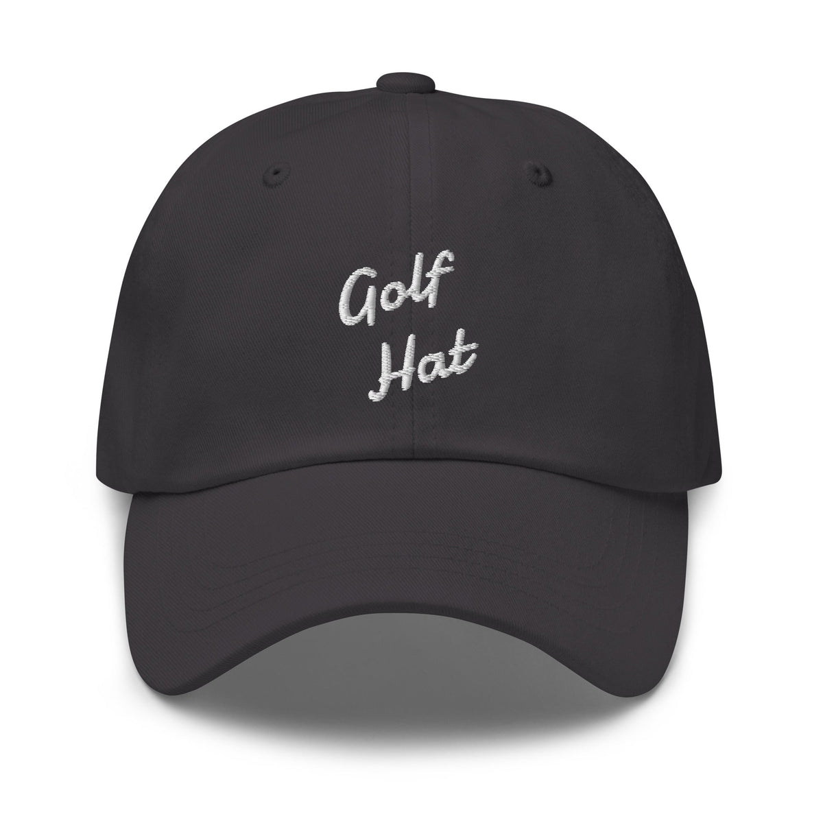 Golf Dad Hat — Low-Profile Cotton Golf Cap