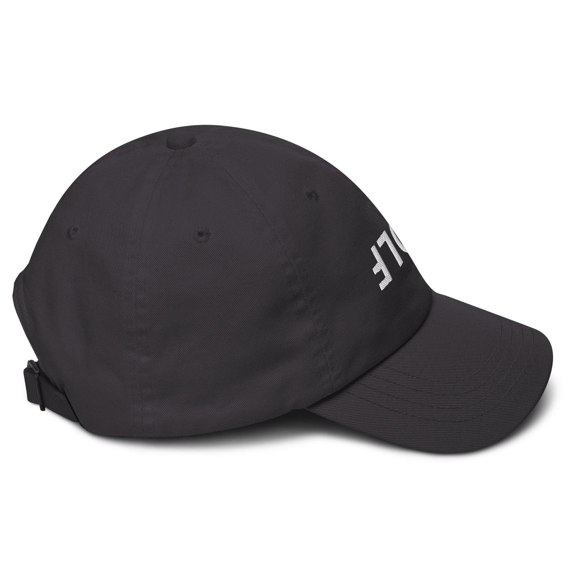 Upside Down Golf Dad Hat — Adjustable Cotton Golf Cap