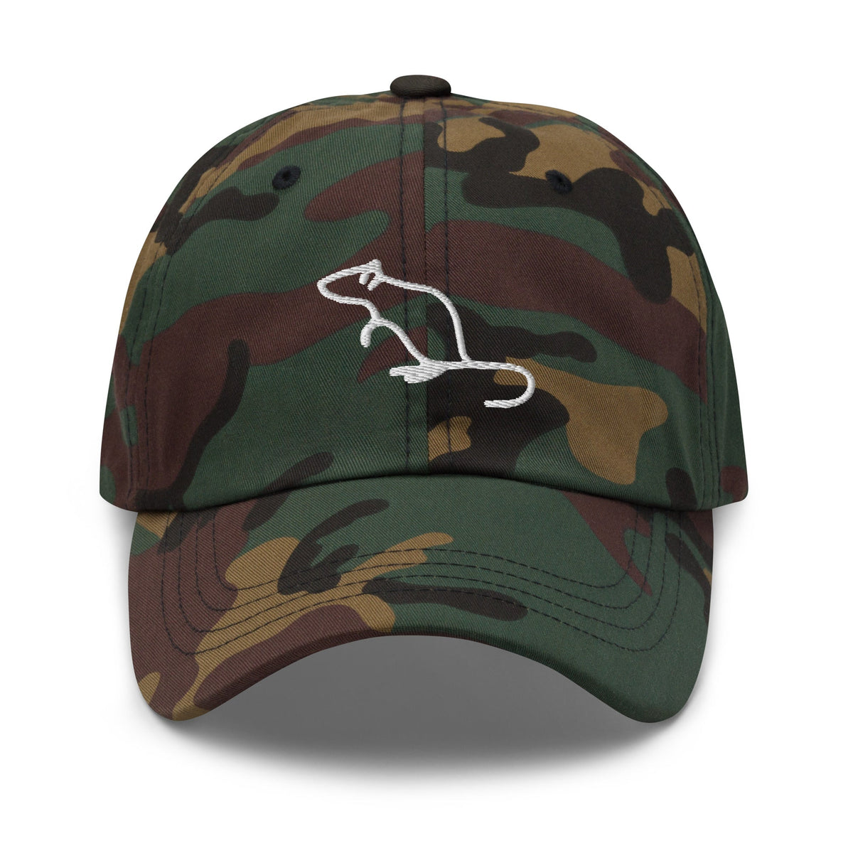 The Rat Dad Hat — Funny Golf Cotton Cap