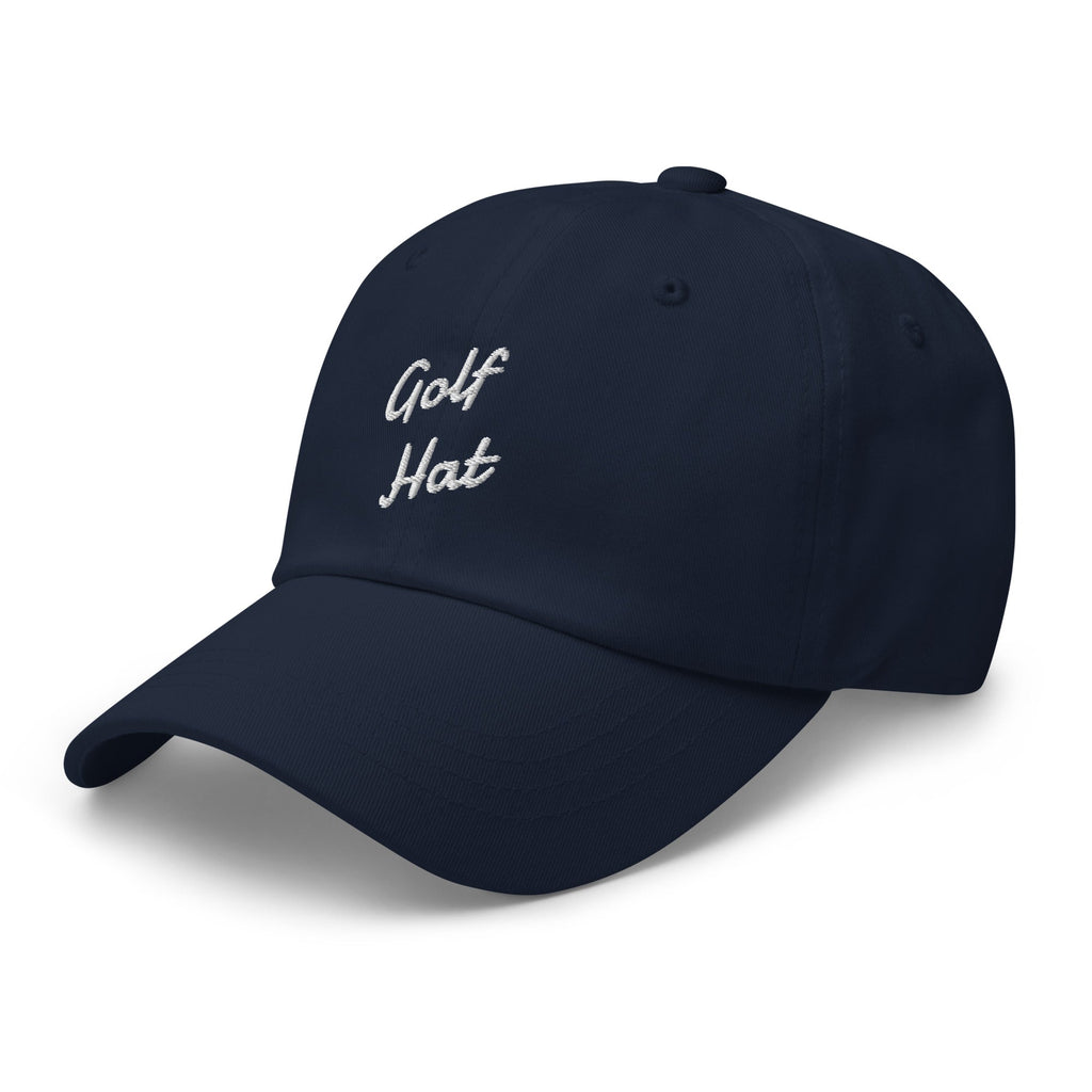 Golf Dad Hat — Low-Profile Cotton Golf Cap