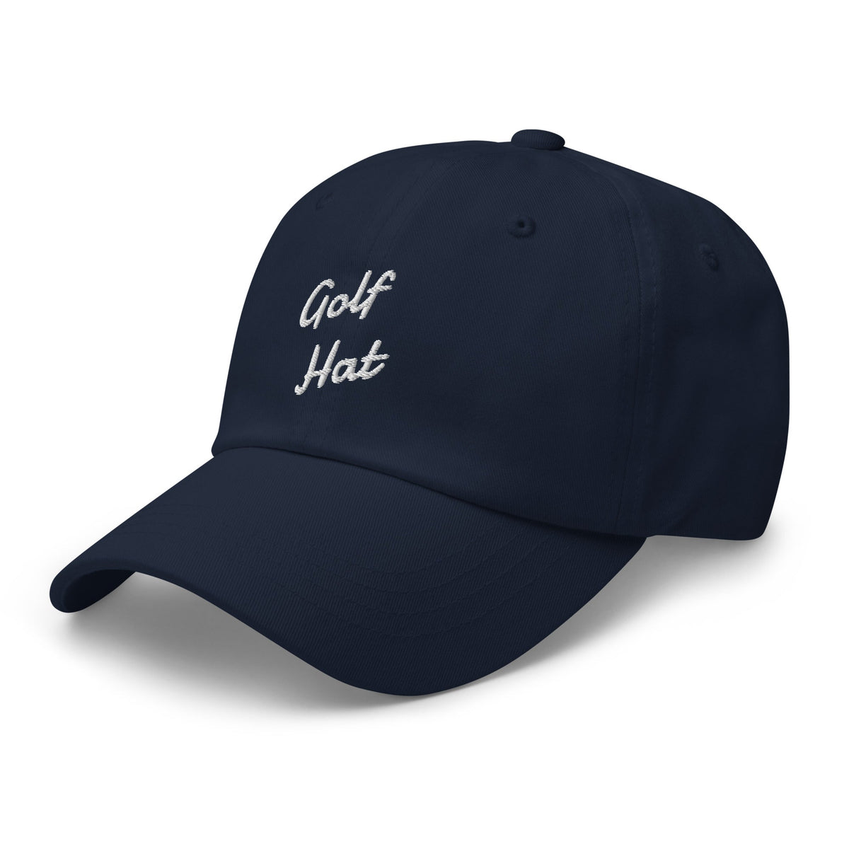 Golf Dad Hat — Low-Profile Cotton Golf Cap