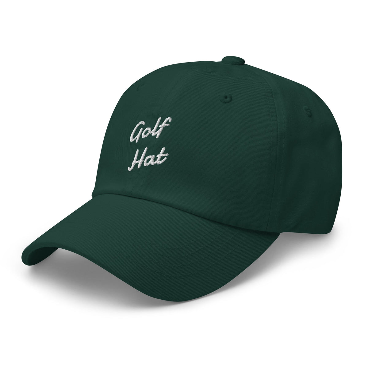 Golf Dad Hat — Low-Profile Cotton Golf Cap