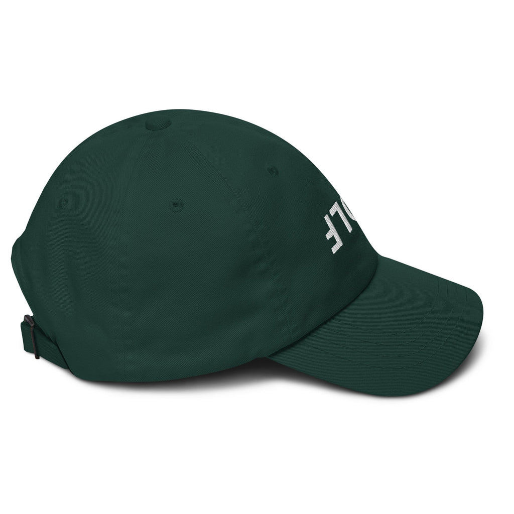 Upside Down Golf Dad Hat — Adjustable Cotton Golf Cap