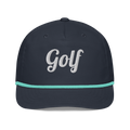 Golf Rope Cap — 5-Panel Rope Hat with Snapback