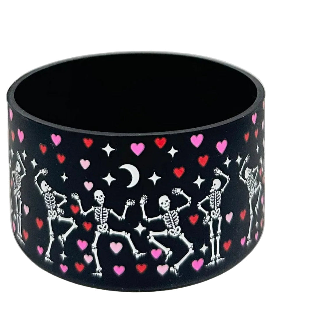 SkellyLove silicone boot sleeve bumper for tumbler