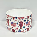 USA Highland Cow silicon boot bumper for tumbler