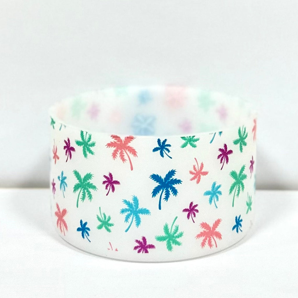 Meet Me Under The Palms Silicone Sleeve Boot Bumper for tumblers