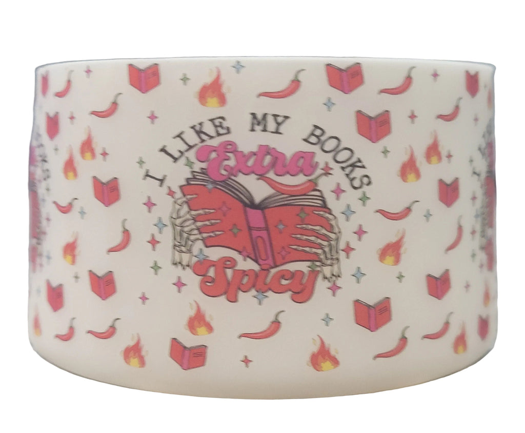 Spicy Readers Club Silicone Boot Bumper Sleeve for tumblers