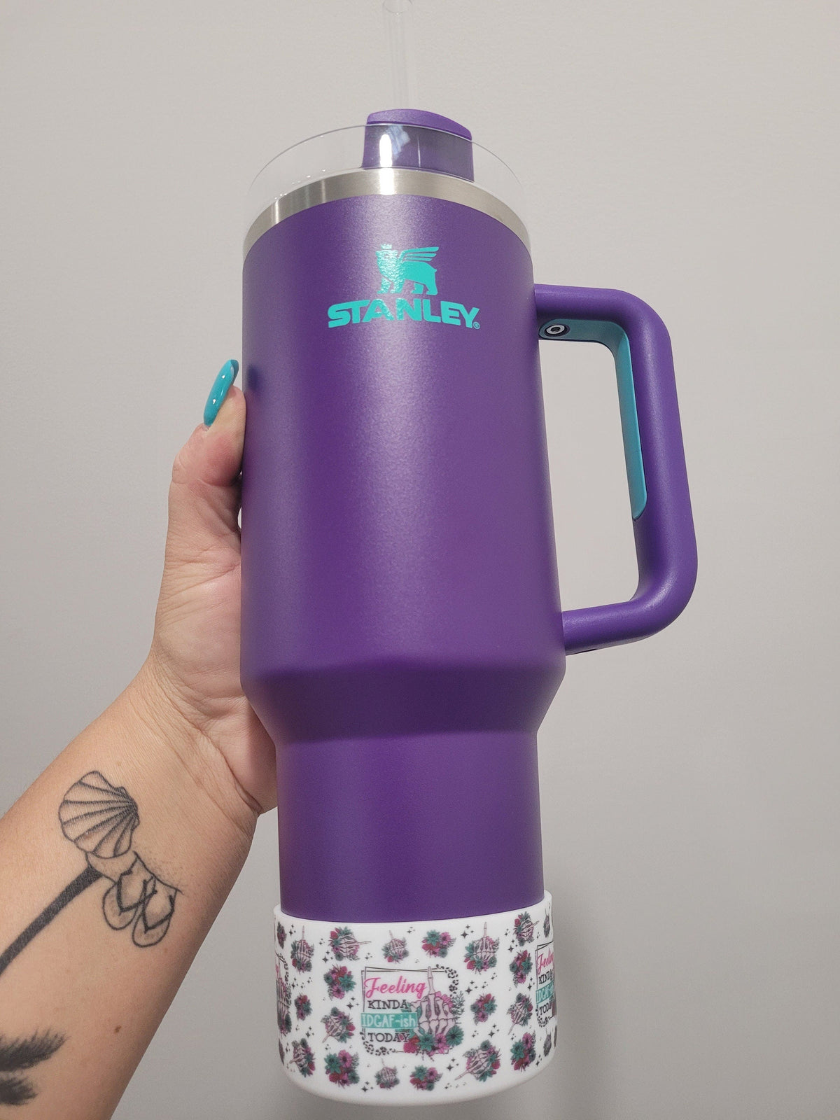 Feeling IDGAF-ISH Silicone Boot Bumper Sleeve for tumblers
