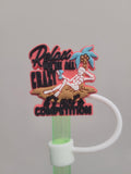 10MM RelaxWereAllCrazy Silicone Strawtopper