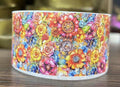 Steampunk Floral Silicone Boot Bumper Sleeve for Tumblers